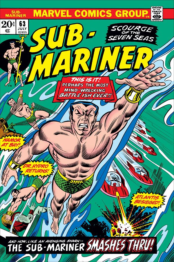 Sub-Mariner (1968) #63  cover