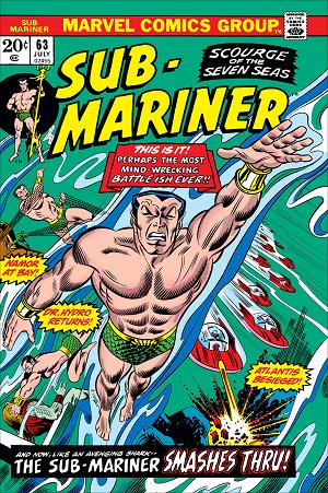 Sub-Mariner (1968) #63 cover