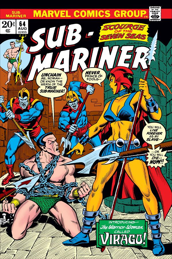 Sub-Mariner (1968) #64  cover