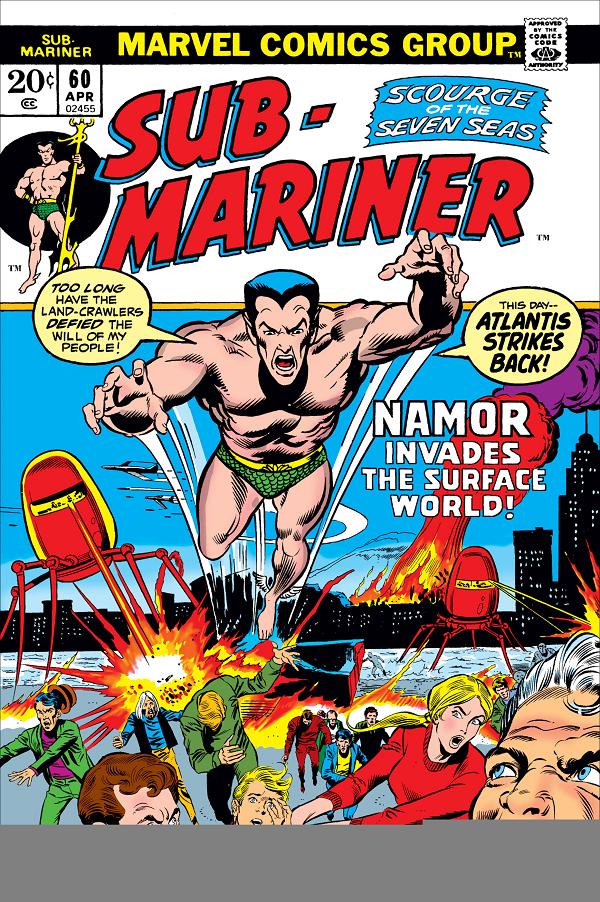 Sub-Mariner (1968) #60  cover