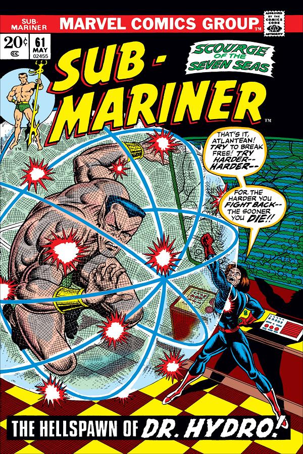 Sub-Mariner (1968) #61  cover
