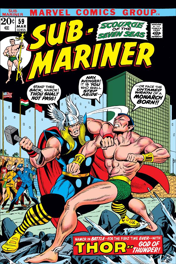Sub-Mariner (1968) #59  cover