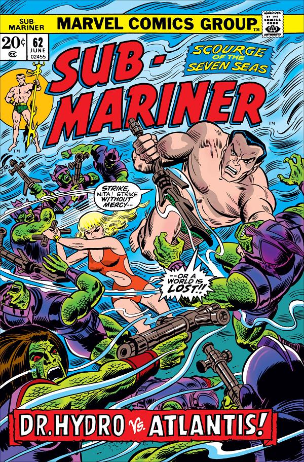 Sub-Mariner (1968) #62  cover