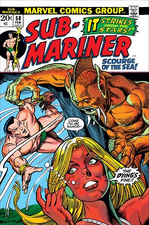 Sub-Mariner (1968) #58 cover