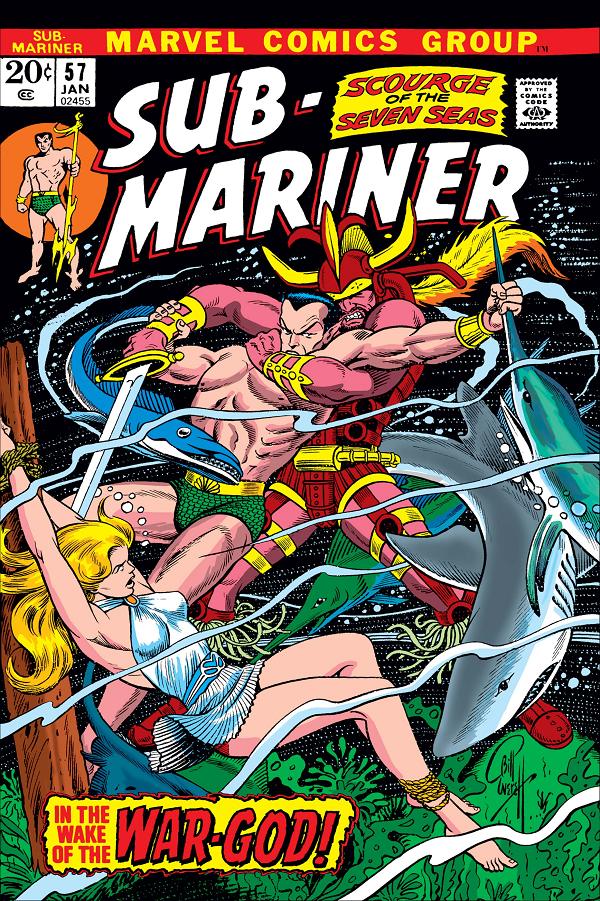 Sub-Mariner (1968) #57  cover