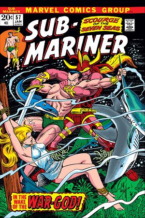 Sub-Mariner (1968) #57 cover