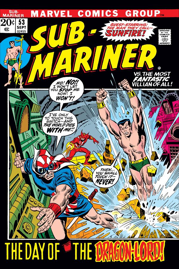 Sub-Mariner (1968) #53  cover