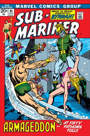 Sub-Mariner (1968) #51 cover