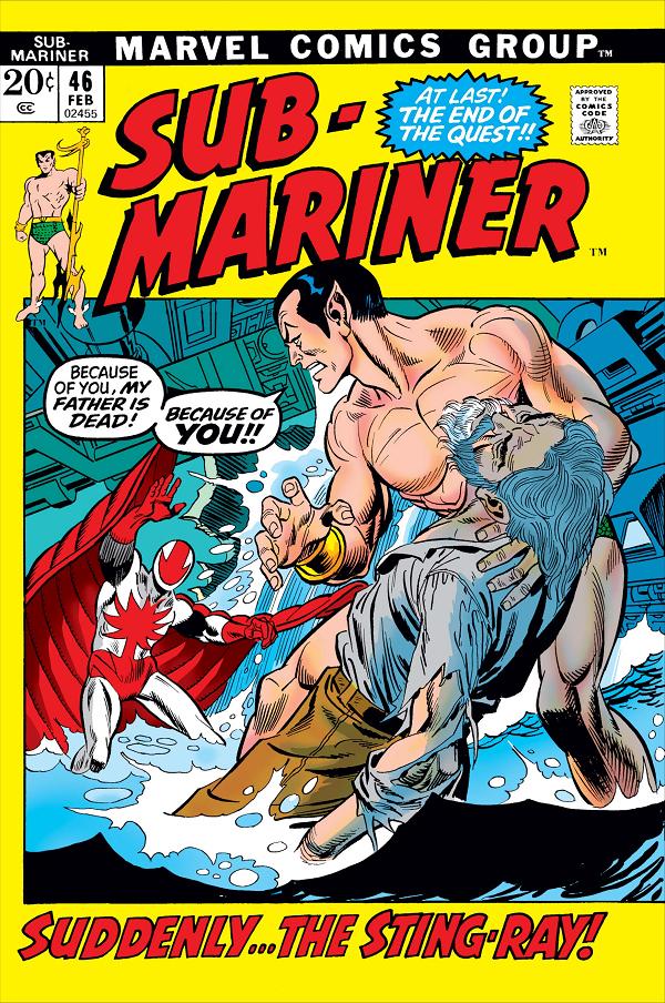 Sub-Mariner (1968) #46  cover