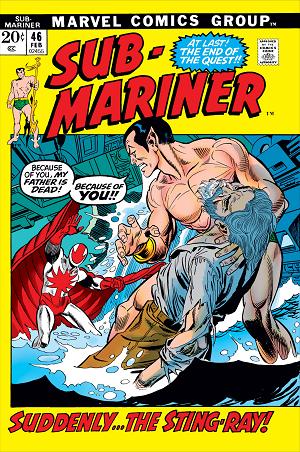 Sub-Mariner (1968) #46  cover