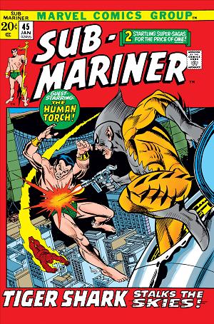 Sub-Mariner (1968) #45  cover