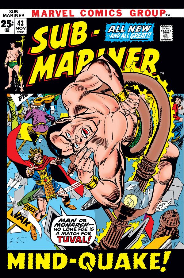 Sub-Mariner (1968) #43  cover