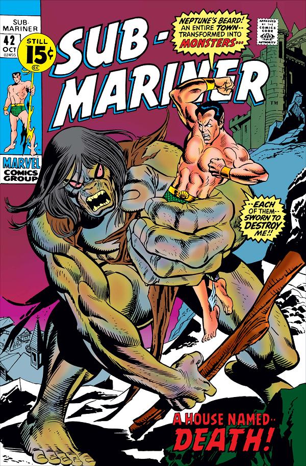 Sub-Mariner (1968) #42  cover
