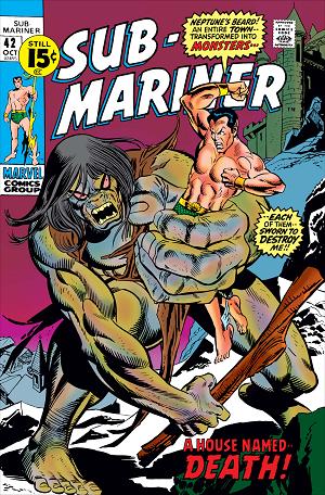 Sub-Mariner (1968) #42  cover