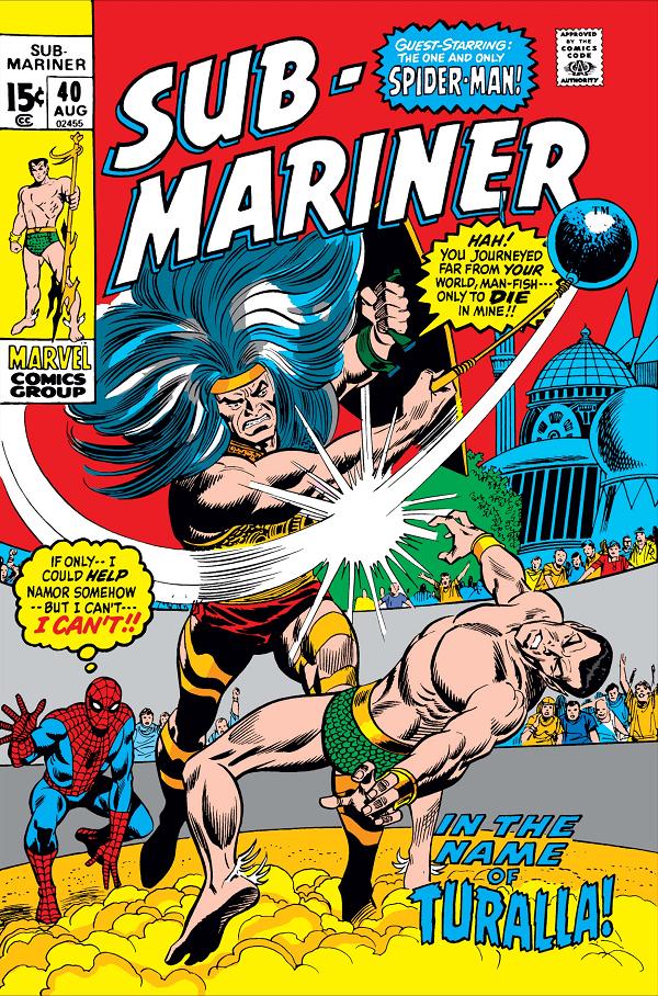 Sub-Mariner (1968) #40  cover