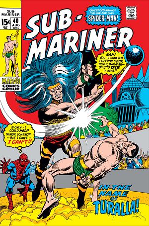 Sub-Mariner (1968) #40  cover