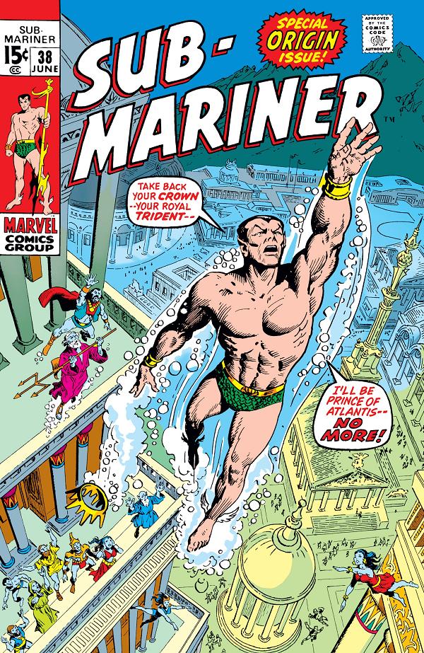 Sub-Mariner (1968) #38  cover