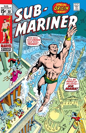Sub-Mariner (1968) #38  cover