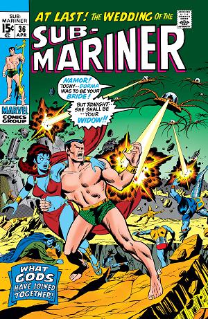 Sub-Mariner (1968) #36  cover