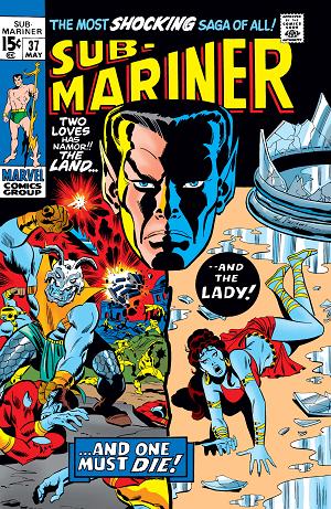 Sub-Mariner (1968) #37  cover