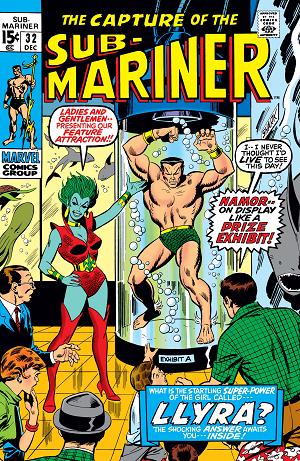 Sub-Mariner (1968) #32  cover