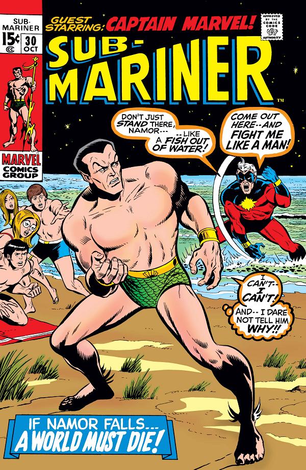 Sub-Mariner (1968) #30  cover