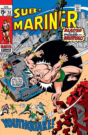 Sub-Mariner (1968) #28  cover