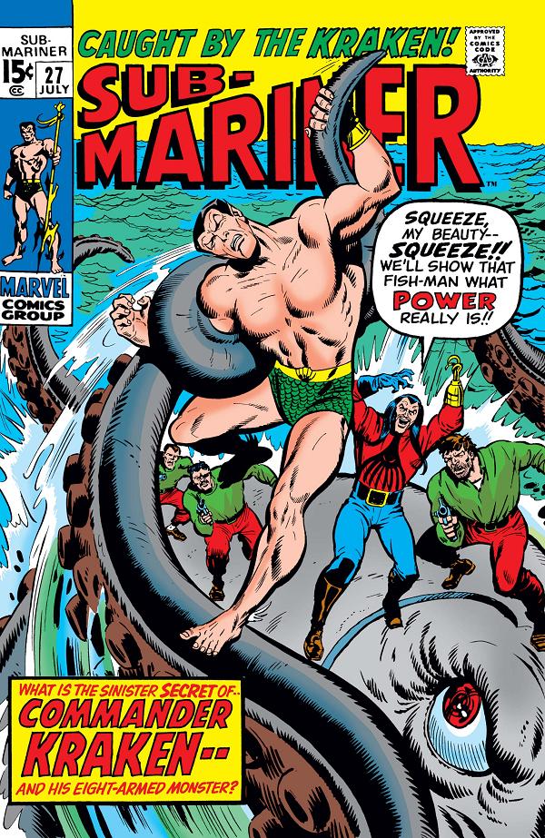 Sub-Mariner (1968) #27  cover