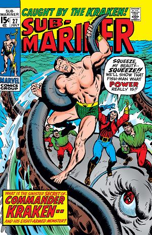 Sub-Mariner (1968) #27  cover