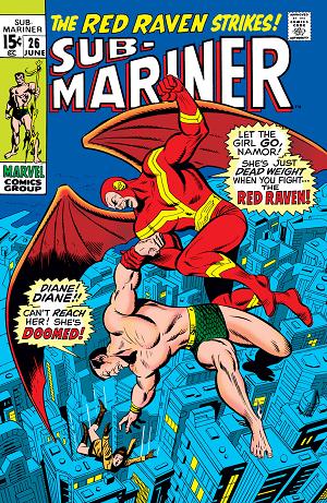 Sub-Mariner (1968) #26  cover