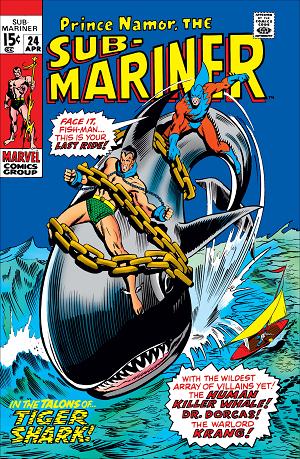 Sub-Mariner (1968) #24  cover