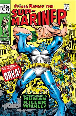 Sub-Mariner (1968) #23  cover