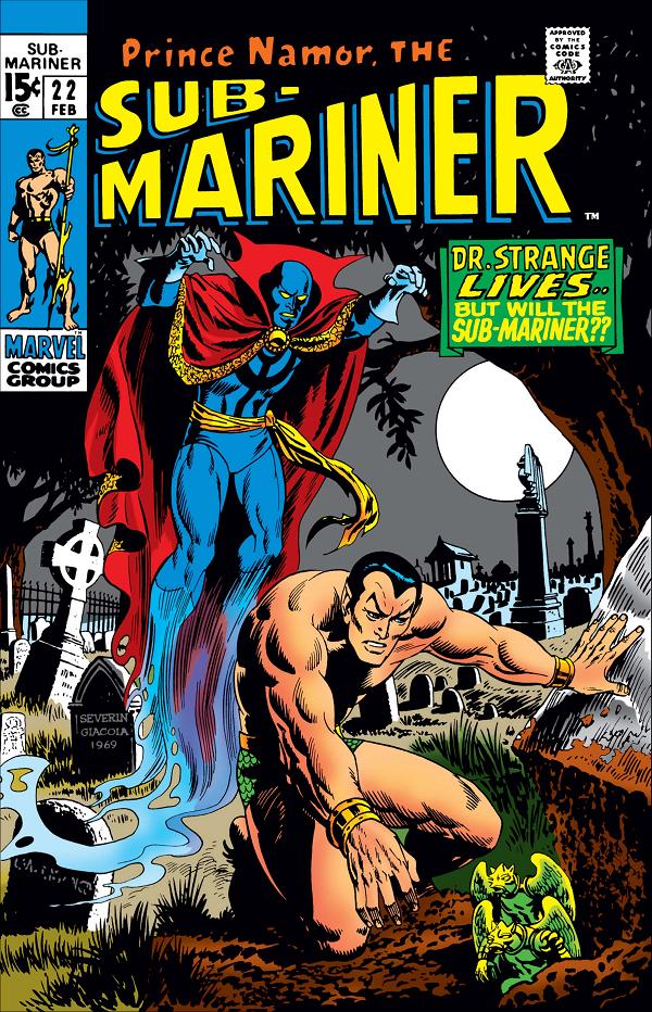 Sub-Mariner (1968) #22  cover