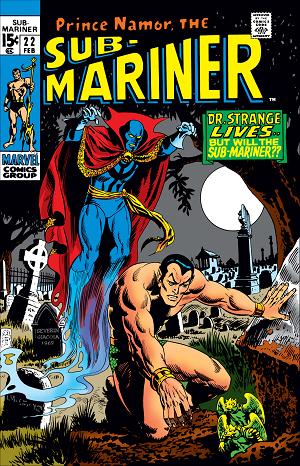 Sub-Mariner (1968) #22  cover