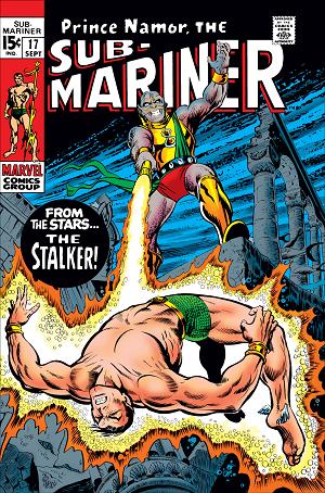 Sub-Mariner (1968) #17  cover
