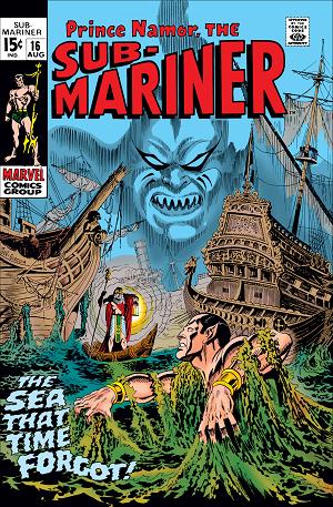 Sub-Mariner (1968) #16  cover