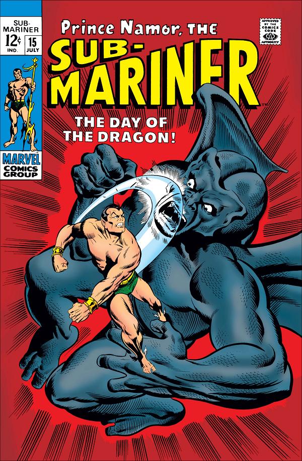 Sub-Mariner (1968) #15  cover
