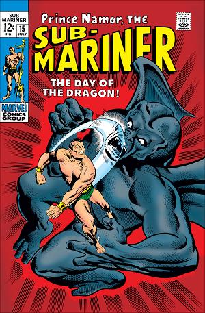 Sub-Mariner (1968) #15  cover