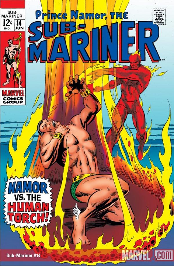 Sub-Mariner (1968) #14  cover