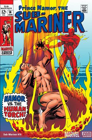 Sub-Mariner (1968) #14  cover