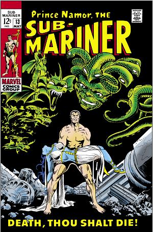 Sub-Mariner (1968) #13  cover