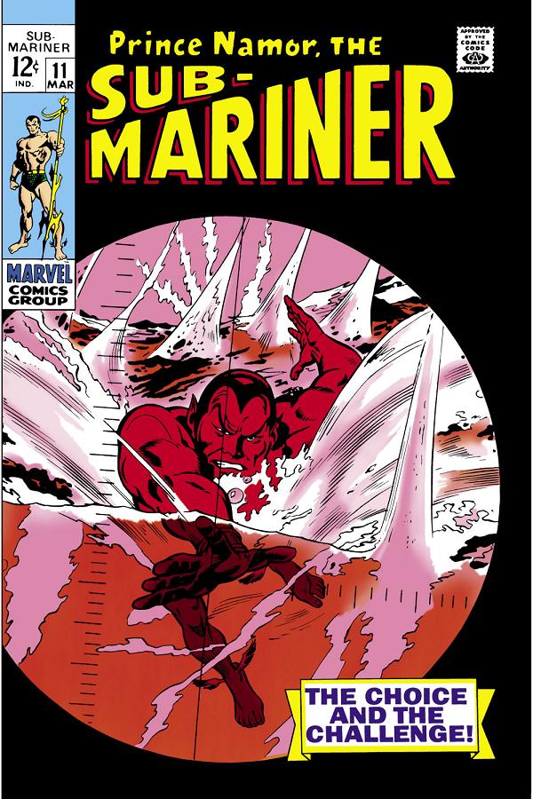 Sub-Mariner (1968) #11  cover