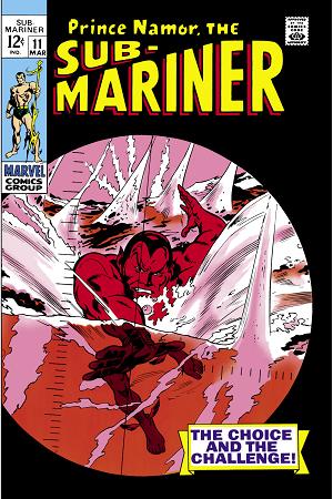 Sub-Mariner (1968) #11  cover
