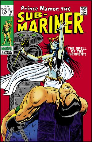 Sub-Mariner (1968) #9  cover