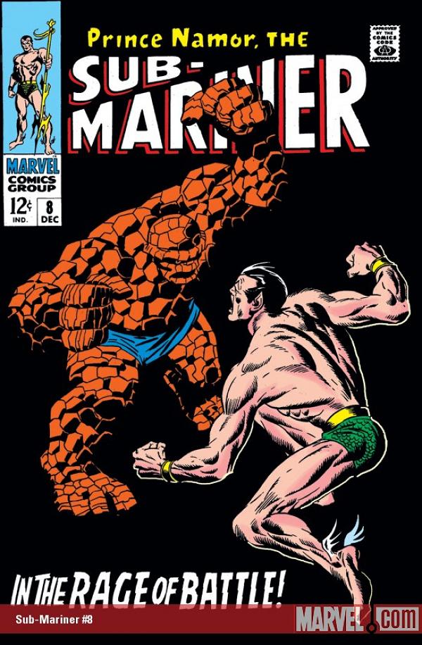 Sub-Mariner (1968) #8  cover