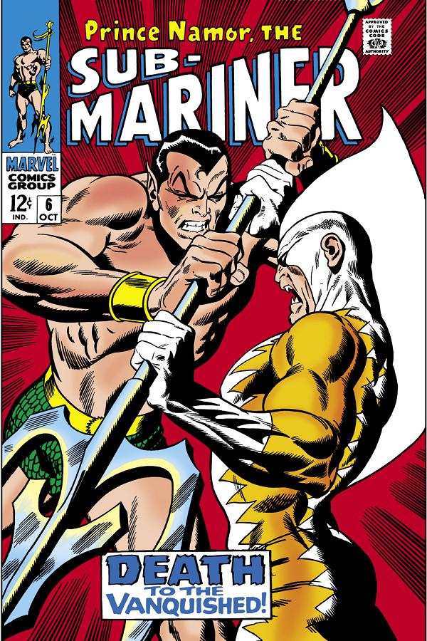 Sub-Mariner (1968) #6  cover