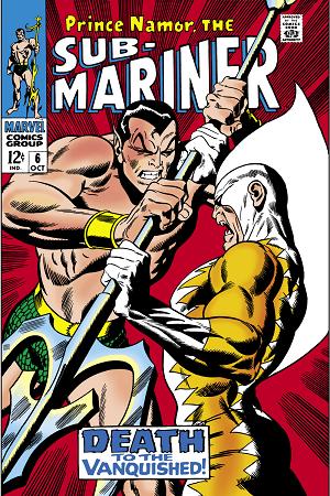 Sub-Mariner (1968) #6  cover