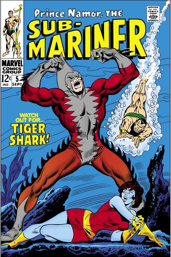 Sub-Mariner (1968) #5  cover