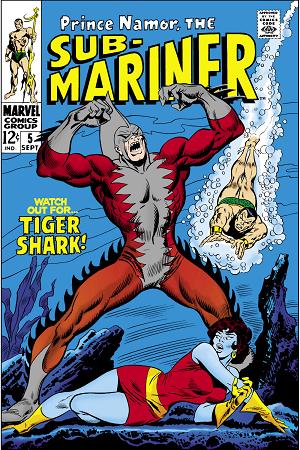 Sub-Mariner (1968) #5  cover