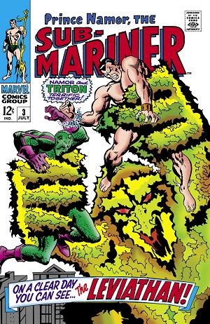 Sub-Mariner (1968) #3  cover